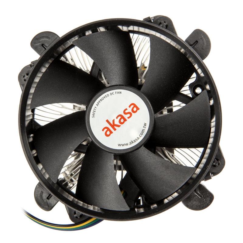 Akasa AK-959CU sistema di raffreddamento per computer Processore Refrigeratore 9,2 cm Nero, Argento (Akasa AK-959CU Heatsink an