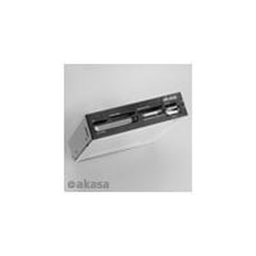 Akasa AK-ICR-07 lettore di schede USB 2.0 Interno (Akasa [AK-ICR-07] Internal Card Reader 3.5 6 Slot with USB2 Port Black & Whi