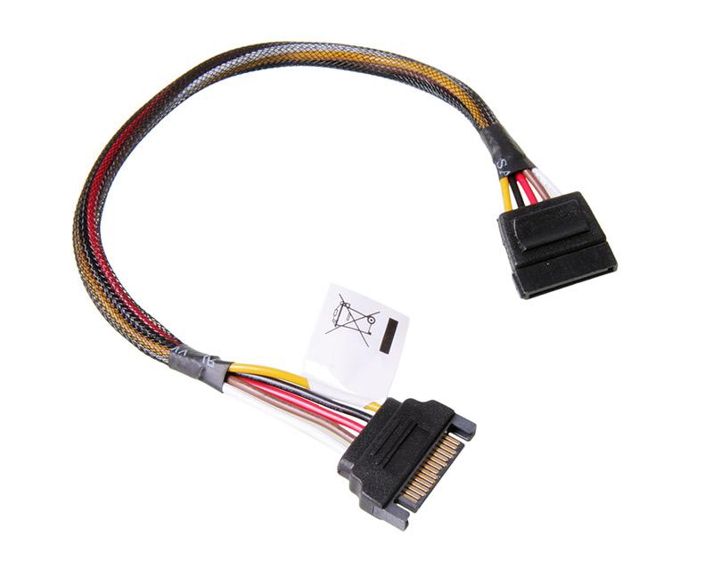 Akasa Sata Power Cable Extension Nero 0,3 m (Sata Power Extension Cable)