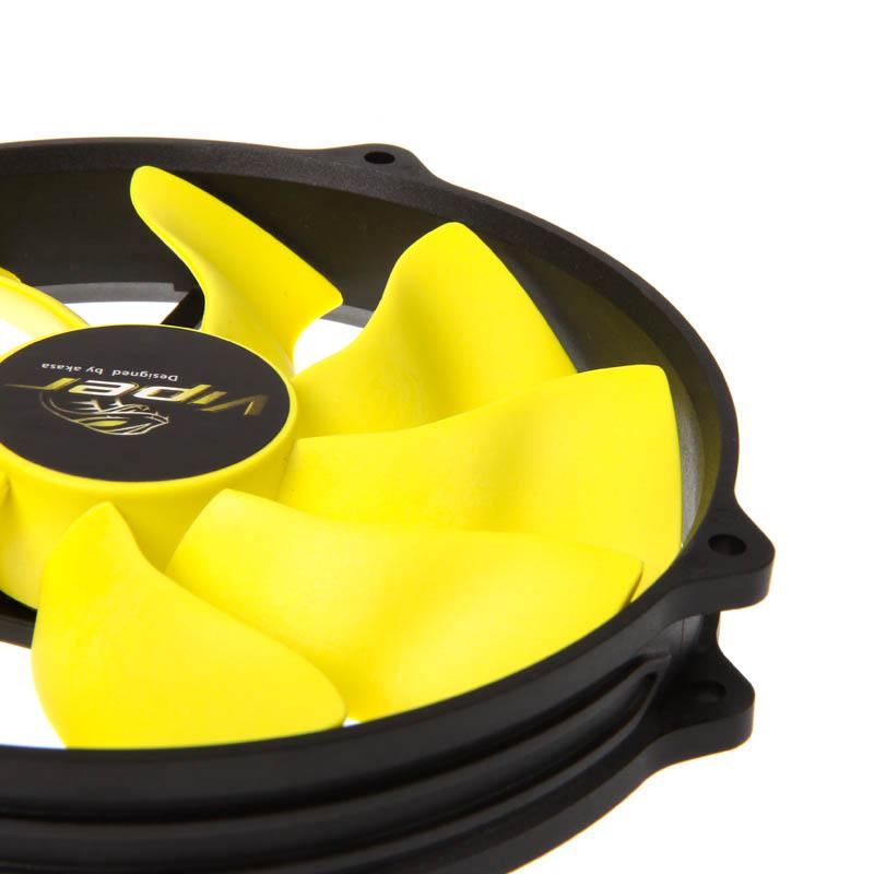 Akasa Viper R Fan Ak -fn073 - Workers - 140 mm - con PWM (Ak -fn073)