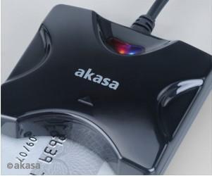 Akasa AK-CR-03BKV2 Interno USB 2.0 Nero lettore di card readers (Akasa AK-CR-03BKV2 - SMART-kortl?ser -)