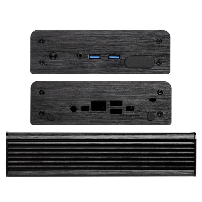 Akasa Newton MC - Fattore di forma ultraridotto - UCFF - senza alimentatore - USB/Audio/Seriale (A-NUC13-M1B)