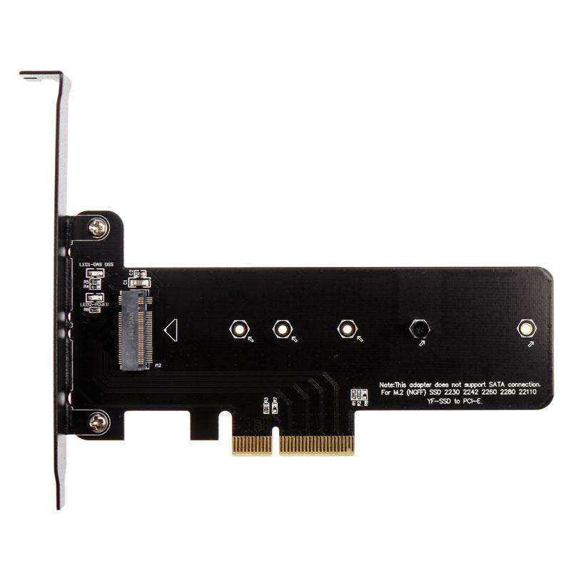 Akasa AK-PCCM2P-01 scheda di interfaccia e adattatore Interno M.2 (Akasa M.2 SSD to PCIe Adapter Card Low Profile Bracket inclu