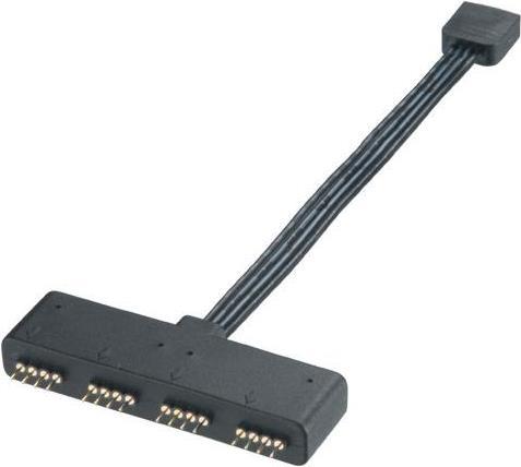 Akasa AK-CBLD02-10BK cavo di alimentazione interno 01 m (Akasa RGB LED Splitter Cable)