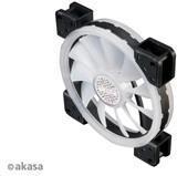Akasa Vegas TL Case per computer Ventilatore 14 cm Nero, Traslucido (Akasa Vegas TL RGB Fan - 140mm)