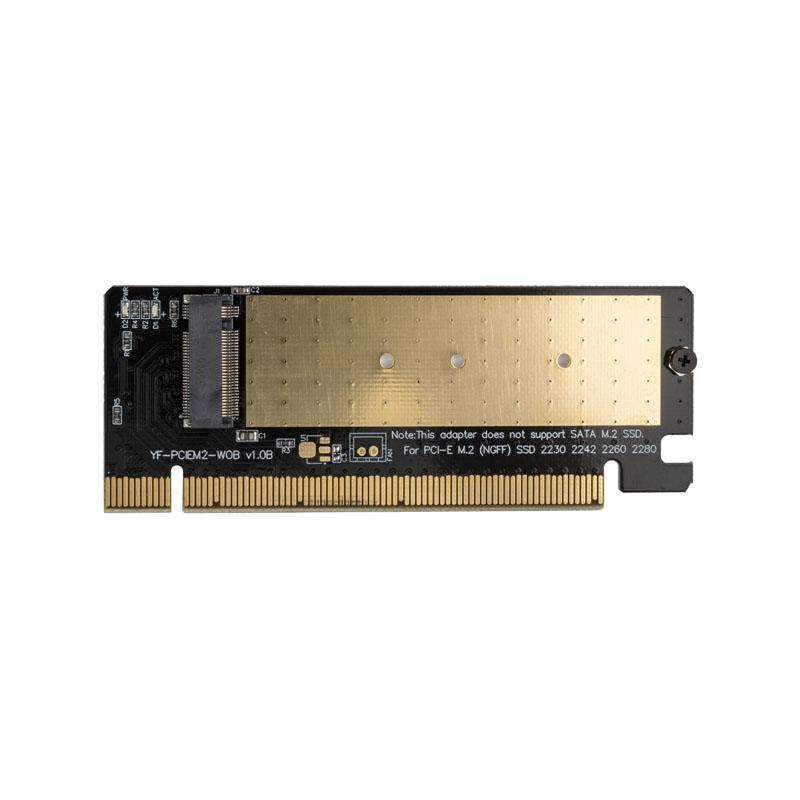 Akasa AK-PCCM2P-05 scheda di interfaccia e adattatore Interno M.2 (Akasa 2 SSD to PCIe Adapter Card w/ Heatsink PCIe Gen3 x16 U