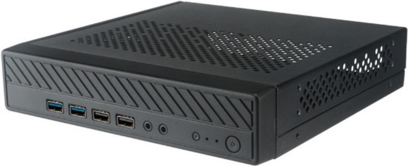 Akasa Cypher MX3 - Mini Torre - PC - SGCC - Black - Mini -itx sottile - Disco rigido - Potenza (A -ITX38U3 -M1B)