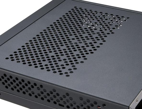 Akasa Cypher SPX - Mini Tower - PC - SGCC - Black - Mini sottile -itx - Discorso rigido - Potenza (A -ITX39 -M1B)