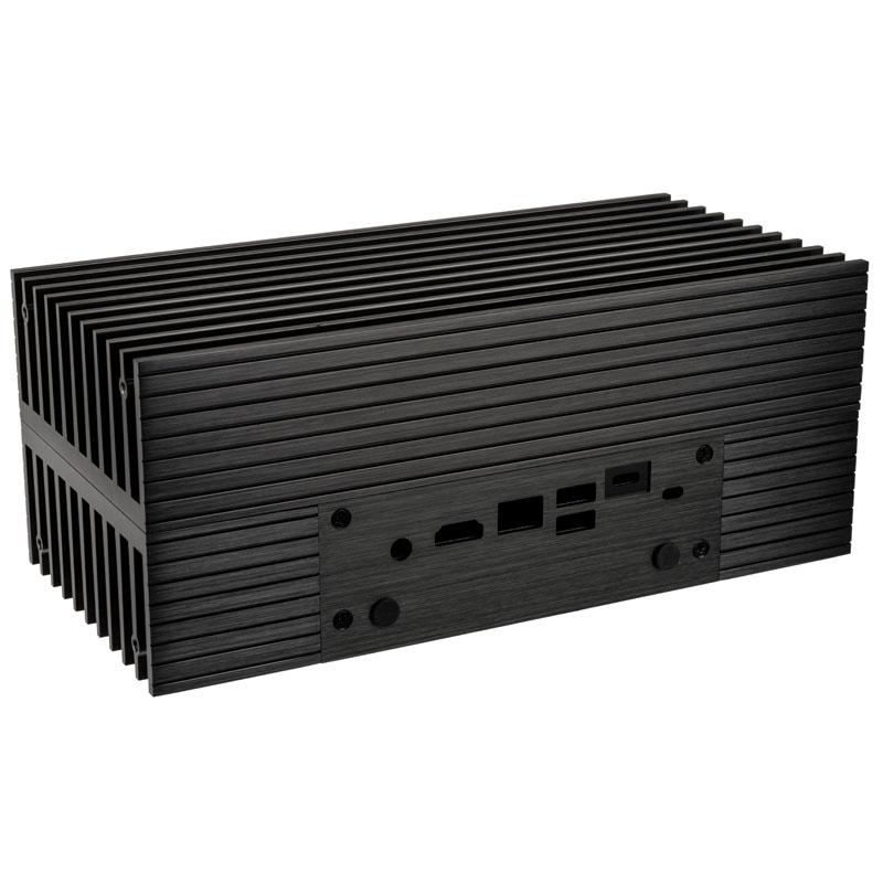 Case Turing FX Fanless UCFF (Intel NUC), OEM - nero
