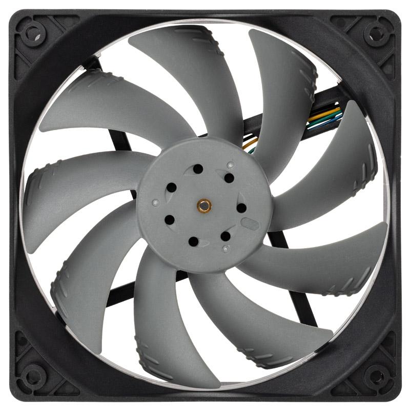 Akasa OTTO SC12 Case per computer Dissipatore di calore/Radiatore 12 cm Grigio 1 pz (AKASA AK-FN109 OTTO SC12 Black & Grey Fan,