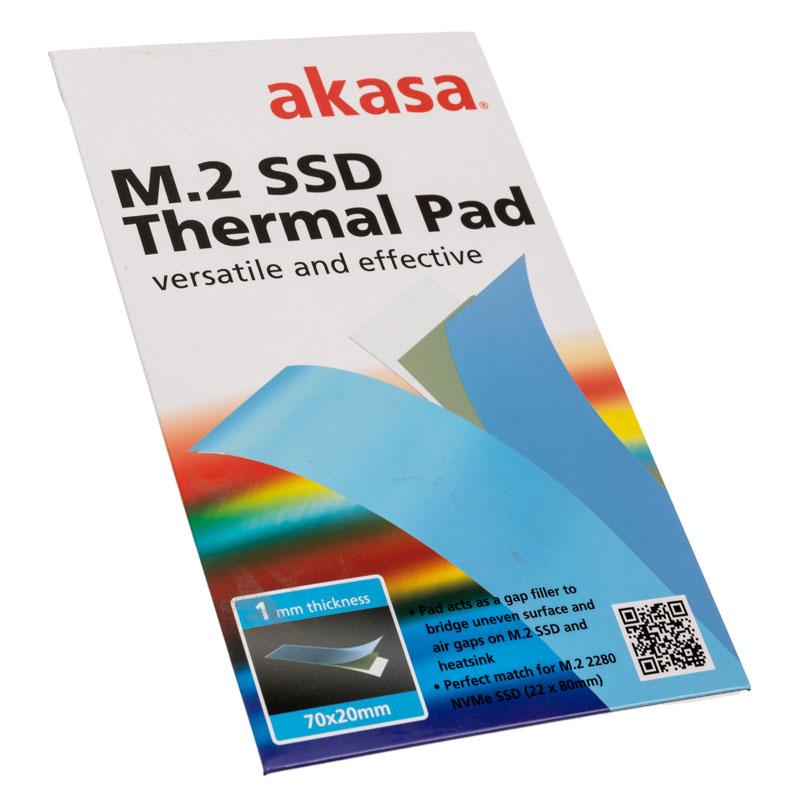 Akasa AK-TT140-01 parte e accessorio del sistema di raffreddamento del computer Cuscinetto termico (Akasa M.2 SSD Thermal Pad,