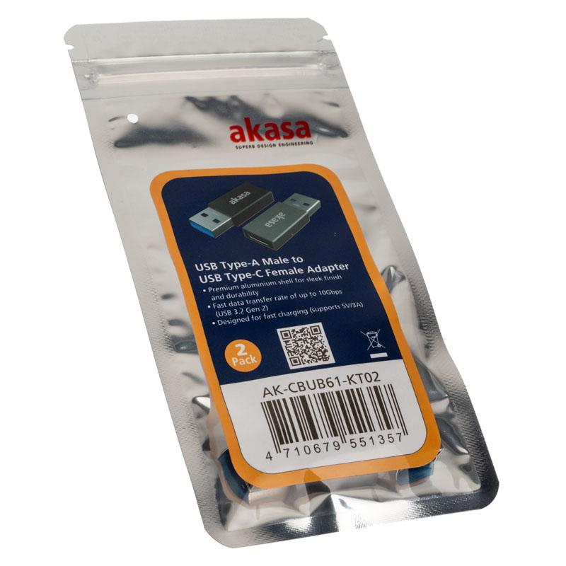 Adattatore USB da tipo A a tipo C - 2 pezzi