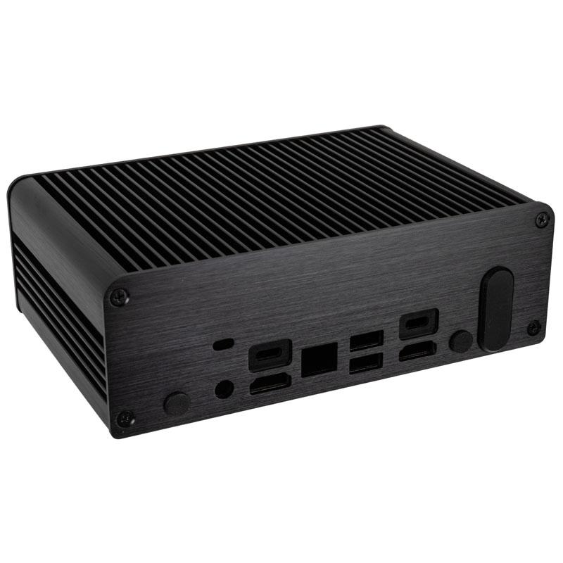 Akasa Newton CTN Case senza fan di ALU Compact per Nuc 11 Pro Core I3 (A-NUC75-M1B)