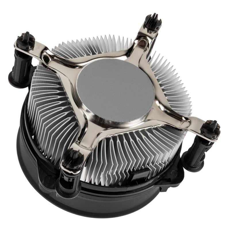 Akasa AK-CC6603EP01 sistema di raffreddamento per computer Processore Dissipatore di calore/Radiatore 9,5 cm Alluminio, Nero 1