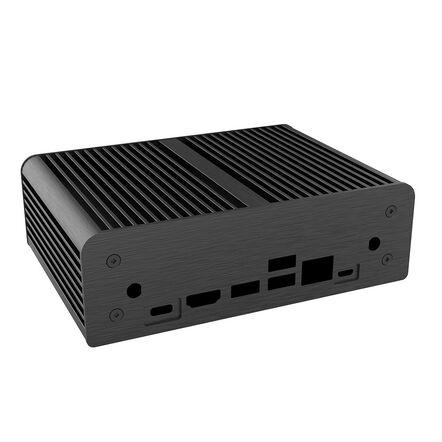 Akasa Machina N Fanless Housing (per Nvidia Jetson Xavier e Nano) -Black, alluminio (A-NVD01-M1B)
