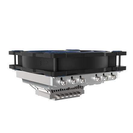 AKASA ALUCIA H6L Freve di raffreddamento a ventola a basso profilo Società universale da 120 mm PWM Ventole 2000rpm 6-CPU Cool