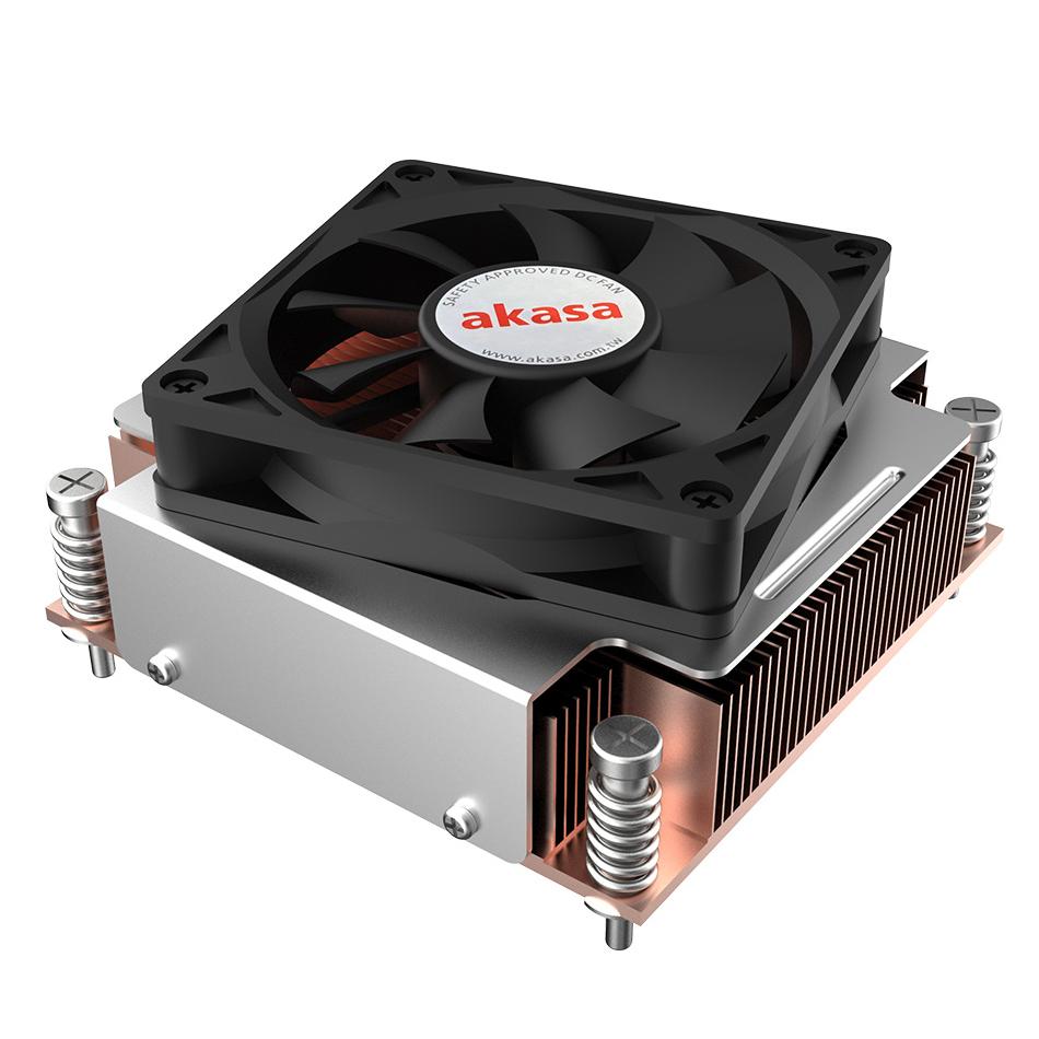 Akasa AK-CC7402BT01 Dissipatore CPU a basso profilo 2U - Presa LGA 1700 (AK-CC7402BT01)