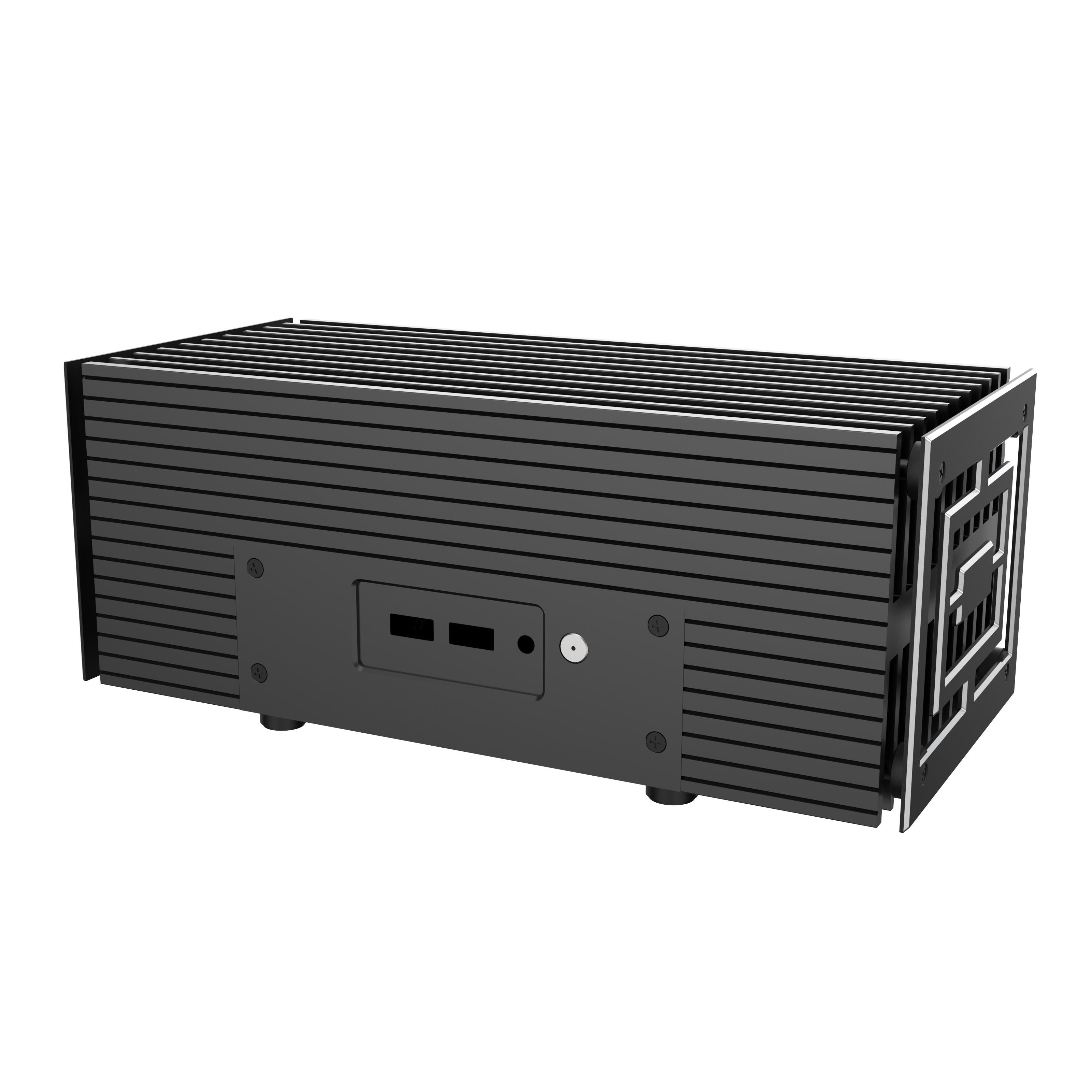 Case Turing Fanless UCFF (Intel NUC), OEM - nero, LGA1700