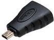 Akasa AK-CBHD22-BK Adattatore cavo video HDMI Tipo A (standard) HDMI Tipo D (microfono) nero (AK-CBHD22-BK)