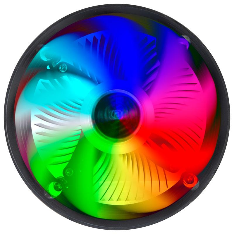 Akasa Vegas Chroma LG Processore Raffreddatore d'aria 12 cm Nero 1 pz (Akasa Vegas Chroma LG Intel Socket 120mm PWM 1800RPM Add