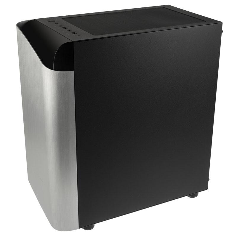 Silverstone SETA A1 Midi Tower Nero, Argento (Silverstone Seta A1 ATX Mid-Tower - Black Silver Tempered Glass)