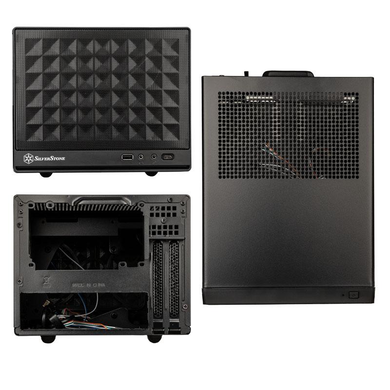 Custodia per PC nera SST-SG13B-C