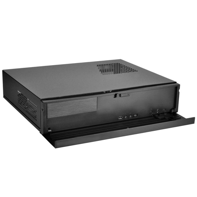 Custodia per PC nera SST-ML04B-C