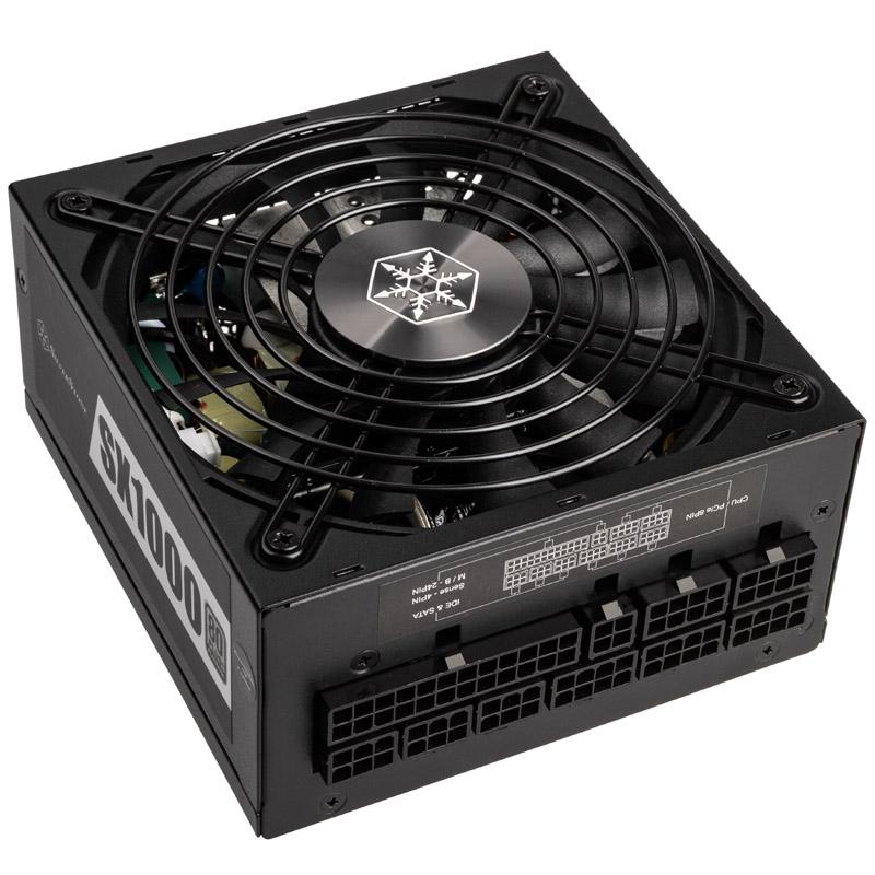 SST-SX1000-LPT Platinum v1.1 nero Gestione cavi 6x PCIe 1000 watt