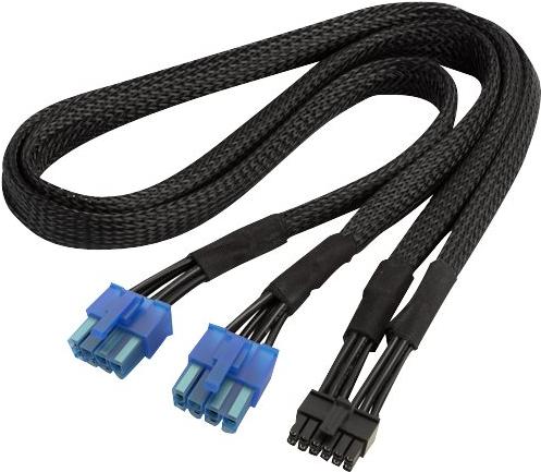 Cavo di alimentazione SST-PP12-PCIE nero 55 cm