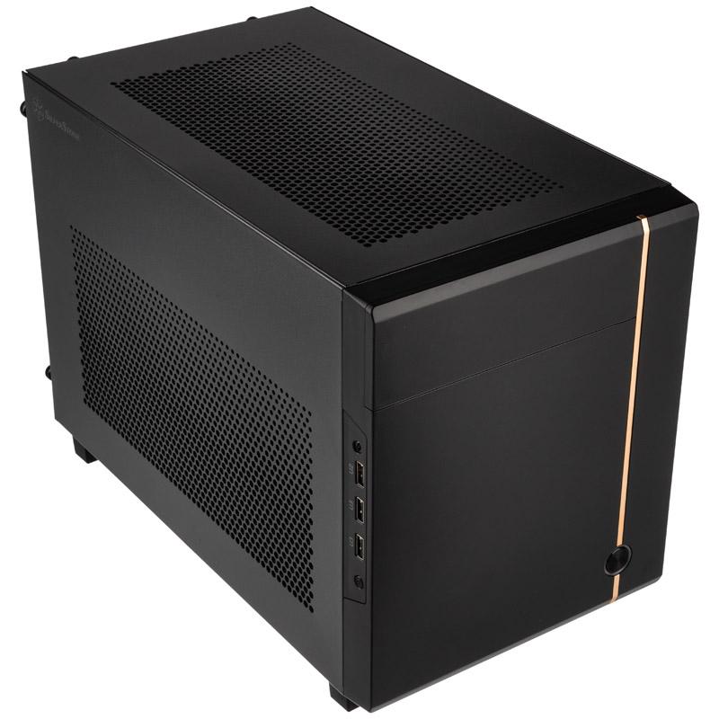 Silverstone SUGO 14 Cubo Nero (SilverStone Sugo Mini-ITX Compact Computer Cube Black Case - SST-SG14B)