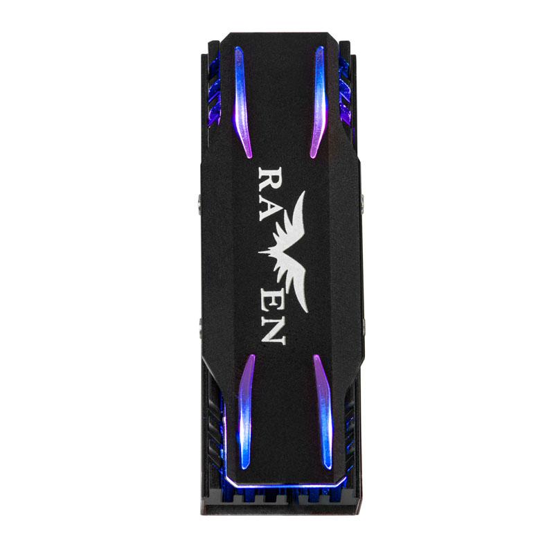 SST-TP03-ARGB nero supporta SSD M.2 2280