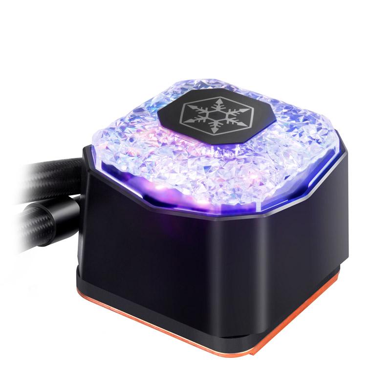 SST-IG240P-ARGB Sistema di raffreddamento ad acqua nera da 240 mm