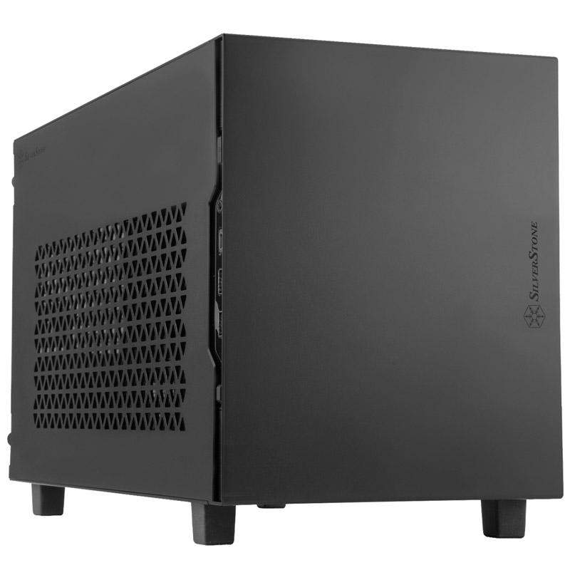 SilverStone SUGO SG15B TÃ¥rn Mini-DTX Ingen strÃ¸mforsyning Sort