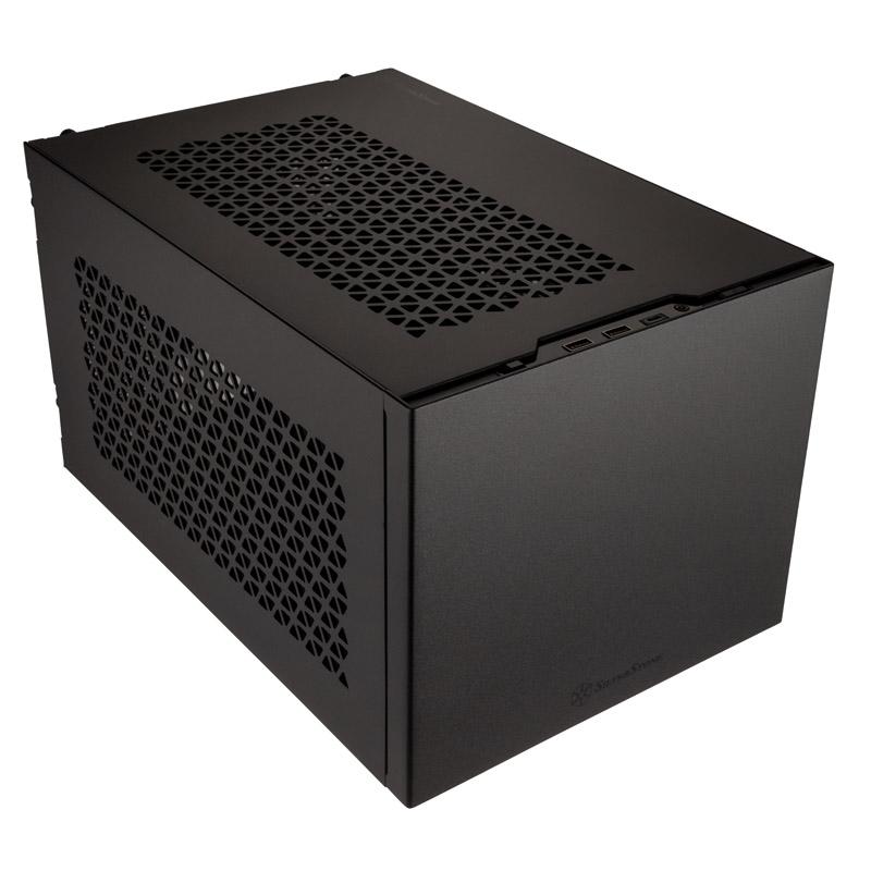 SilverStone SUGO SG15B TÃ¥rn Mini-DTX Ingen strÃ¸mforsyning Sort