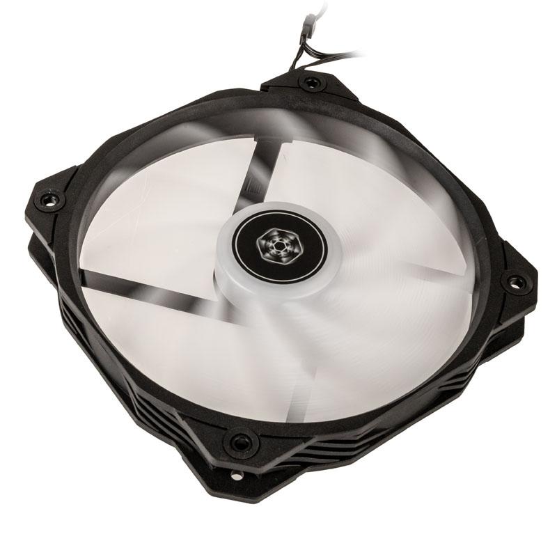 Ventola Shark Force ARGB - 160 mm nera - Ventola con alloggiamento