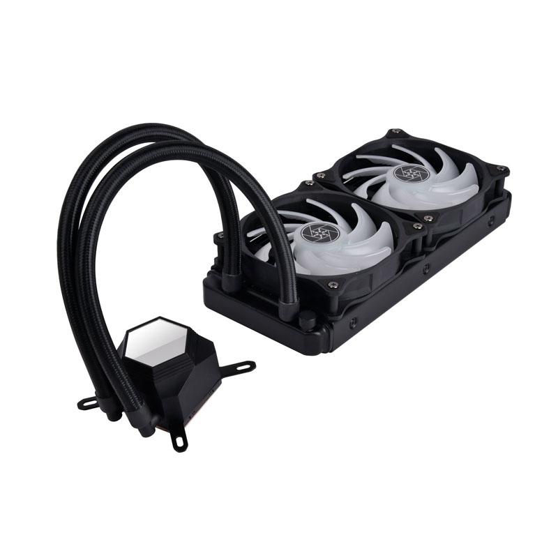 PF240-ARGB, refrigeratore a liquido tutto in uno, 12 cm, 94 cfm, nero