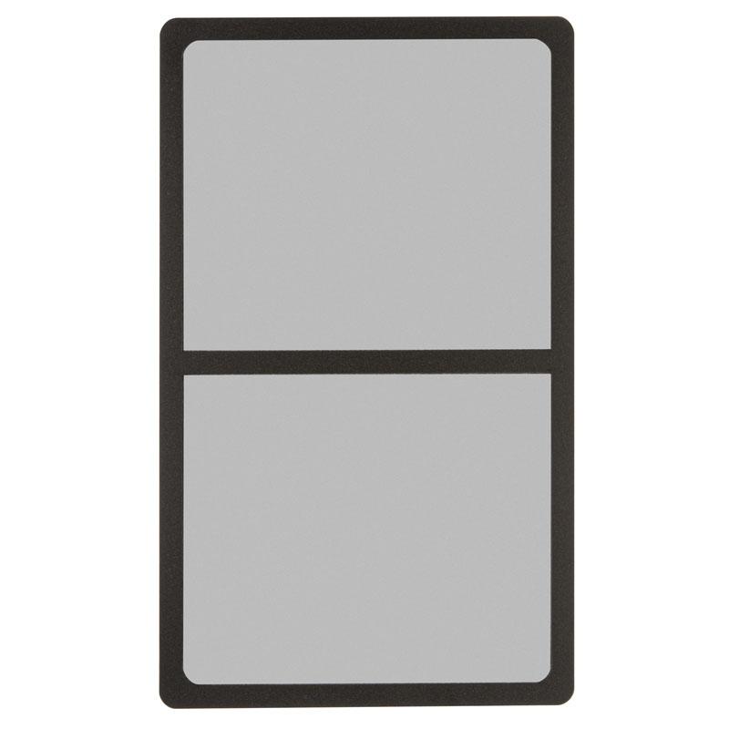 Filtro antipolvere SST-FF145B nero per 2 ventole da 140 mm