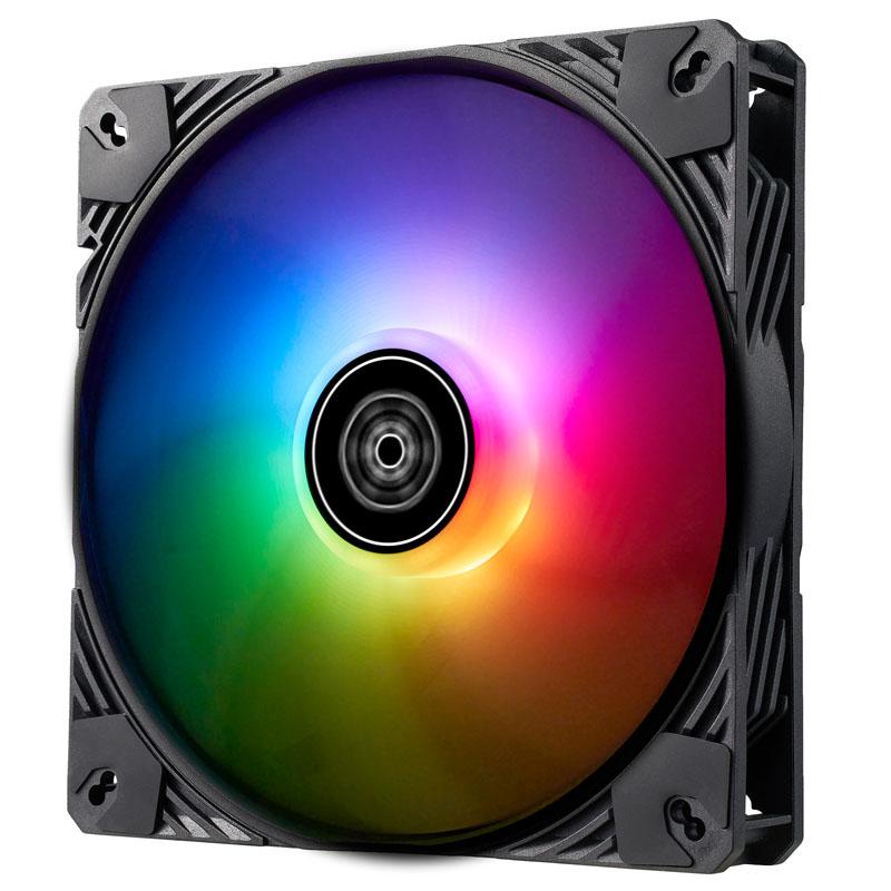 Silverstone SST-SF140B-ARGB sistema di raffreddamento computer ventola scheda madre 14 cm nero 1 pz. (SST-SF140B-ARGB)