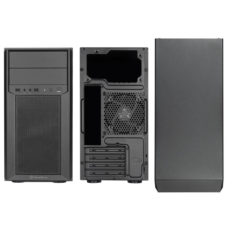 Custodia Micro-ATX Silverstone SST-FA313-B (SST-FA313-B)