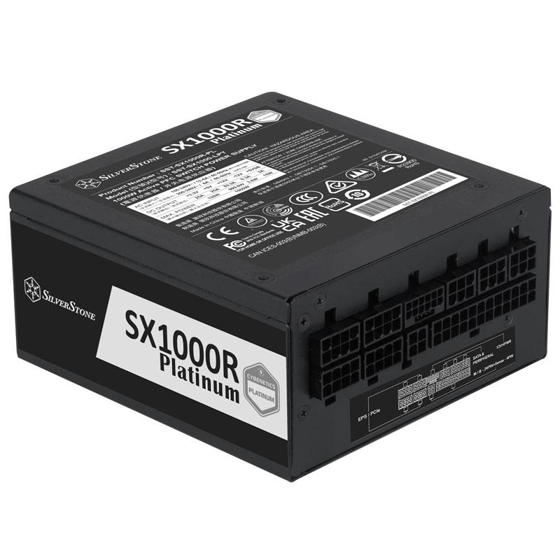 SST-SX1000R-PL Gestione cavi nera da 1000 W 1000 watt