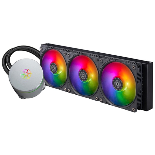 SST-IM360-ARGB Sistema di raffreddamento ad acqua nera da 360 mm