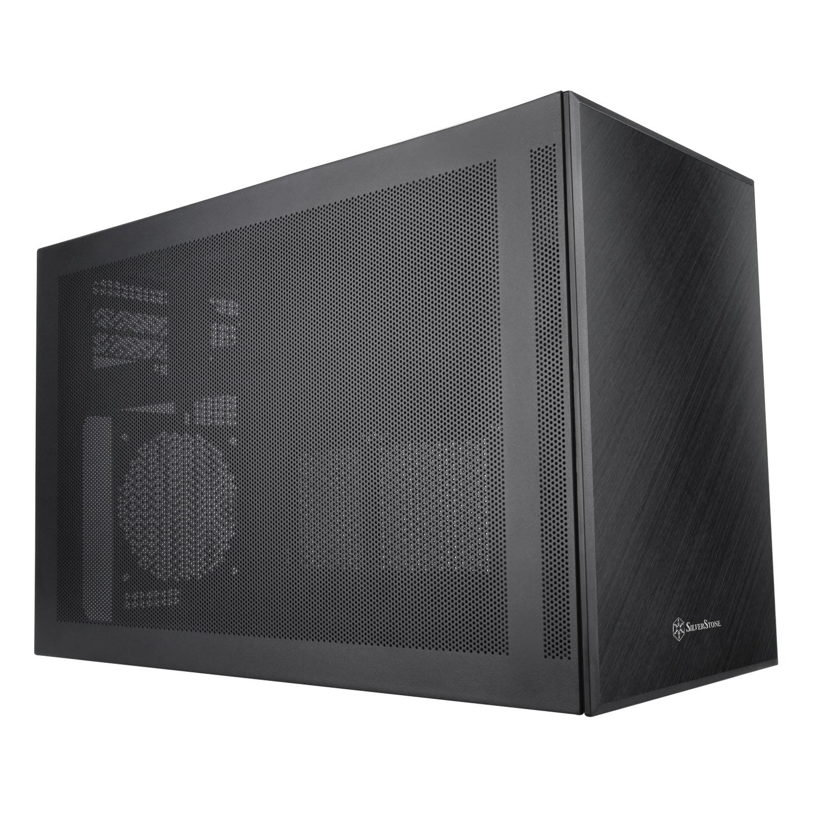 Silverstone SST -SG17B - Cube - PC - Black - Micro Atx - Mini -dtx - mini -itx - alluminio - plastica - acciaio - gioco (SST -s