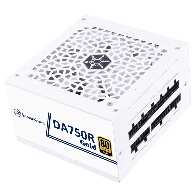 SST-DA750R-GMA-WWW bianco 1x ATX3.0 a 12 pin 4x gestione cavi PCIe 750 watt