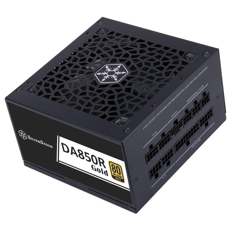SST-DA850R-GMA nero 1x ATX3.0 a 12 pin 4x gestione cavi PCIe 850 watt