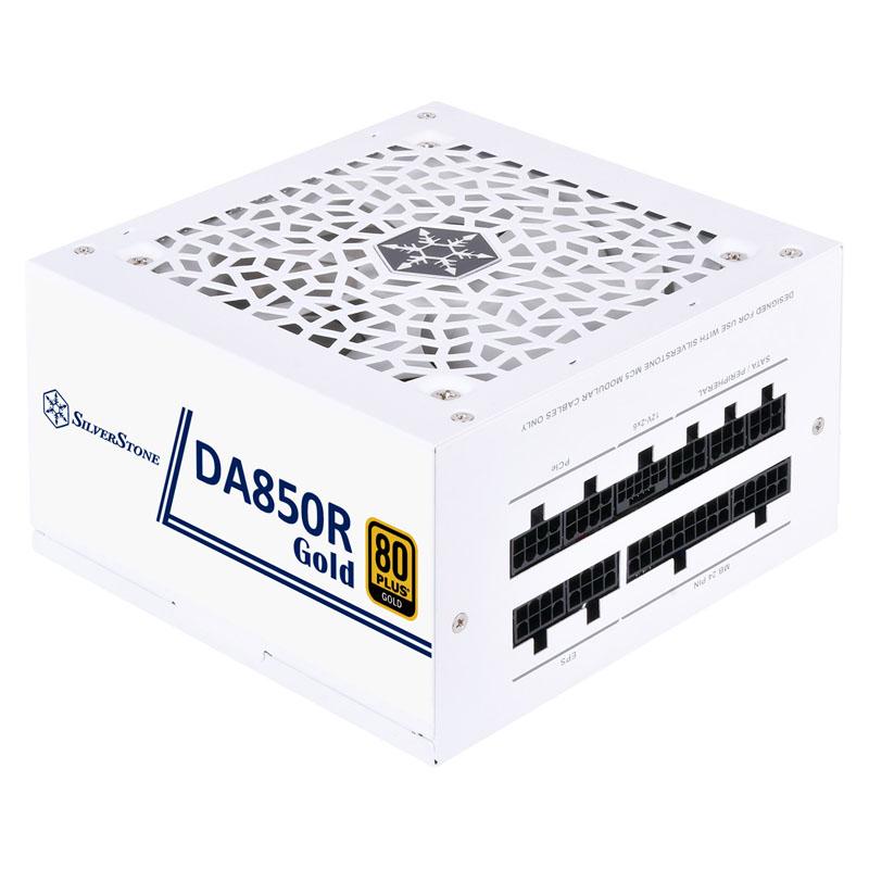 SST-DA850R-GMA-WWW bianco 1x ATX3.0 a 12 pin 4x gestione cavi PCIe 850 watt