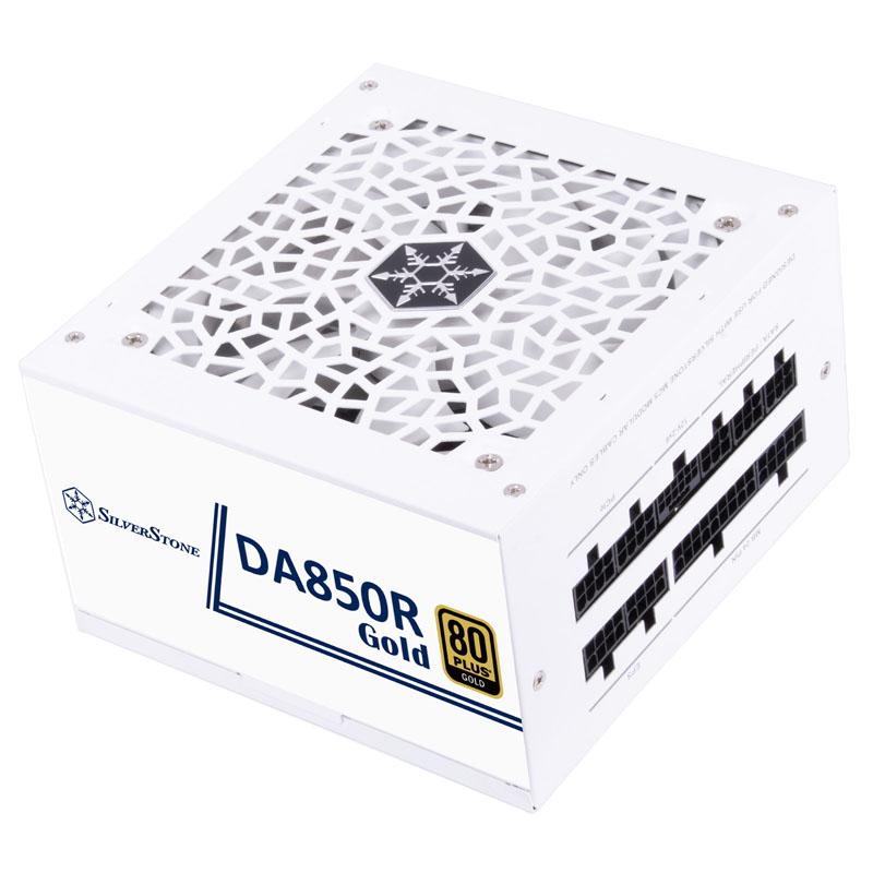 SST-DA850R-GMA-WWW bianco 1x ATX3.0 a 12 pin 4x gestione cavi PCIe 850 watt