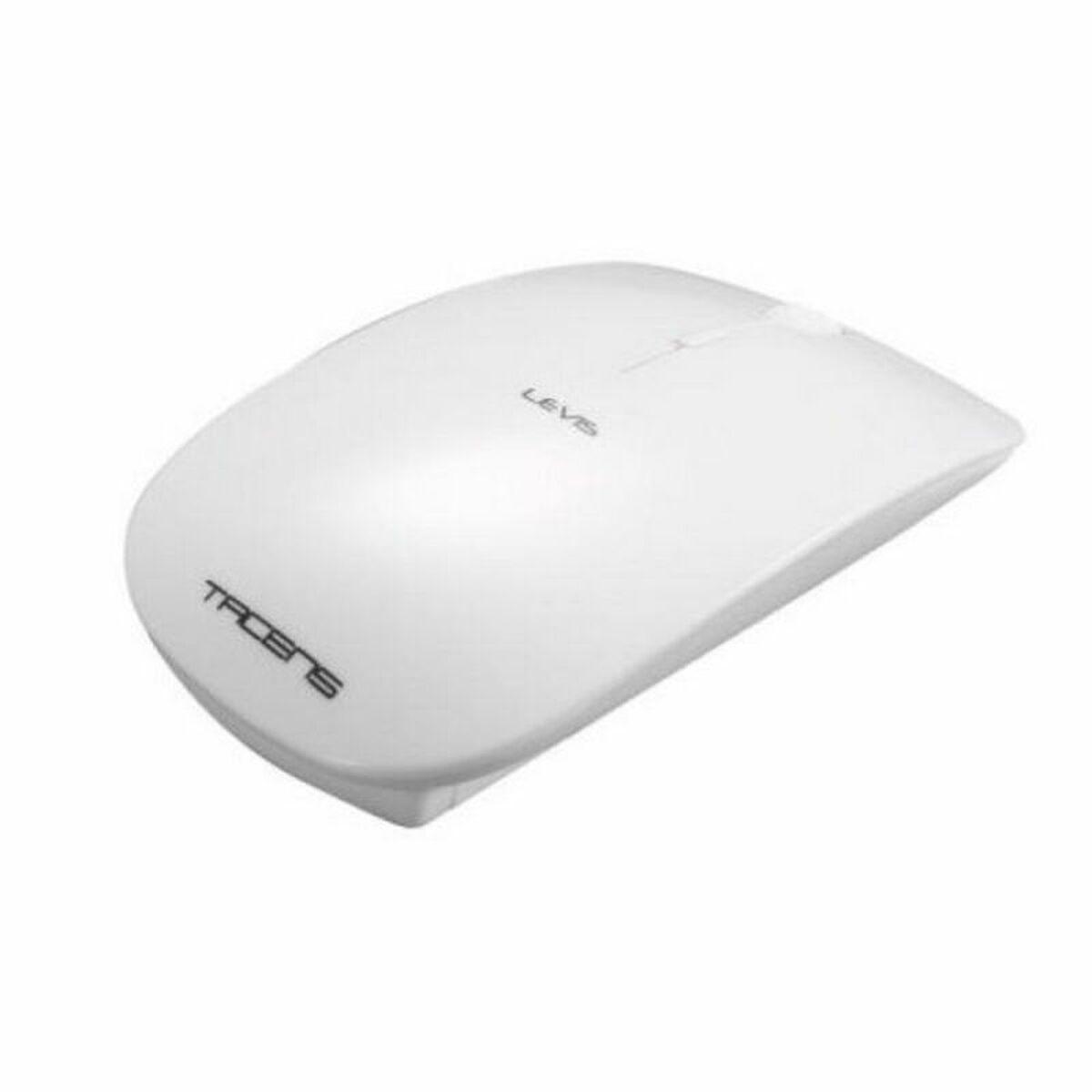 Tacens Levis Tastiera+Mouse Wireless Bianco Ultr