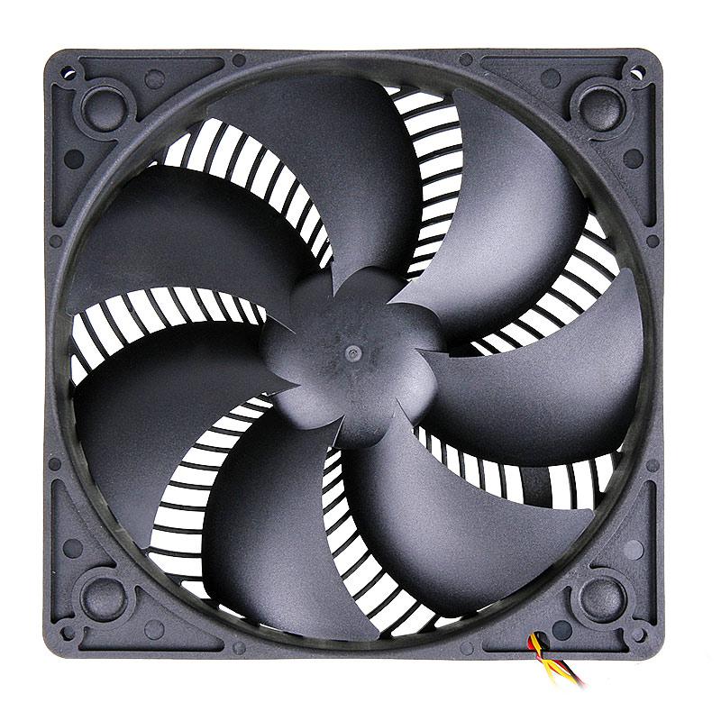 Silverstone AP181 Case per computer Ventilatore 18 cm Nero (Silverstone SST-AP181 Air Penetrator 180mm FAN 700/1200rpm)