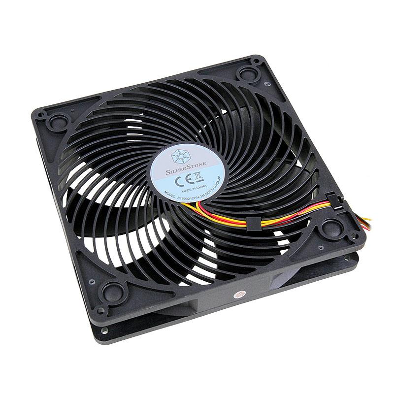 Silverstone AP181 Case per computer Ventilatore 18 cm Nero (Silverstone SST-AP181 Air Penetrator 180mm FAN 700/1200rpm)