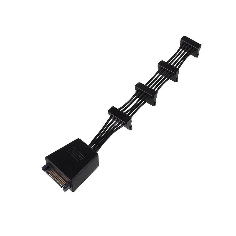 chained 4-in-1 sata cable